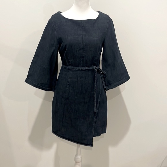 Free People Denim Dress size 0 - Picture 1 of 3